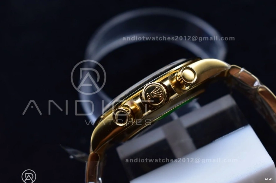 Daytona Best YG Edition SA4130 1:1 Black V2 Clean 116505 Dial on Bracelet 0208